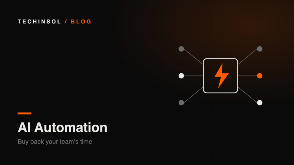 AI Automation — TechinSol blog featured image